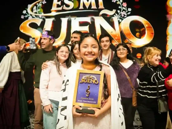 Orgullo salteño: Con solo 11 años, Margarita Ponce ganó “Es mi sueño”