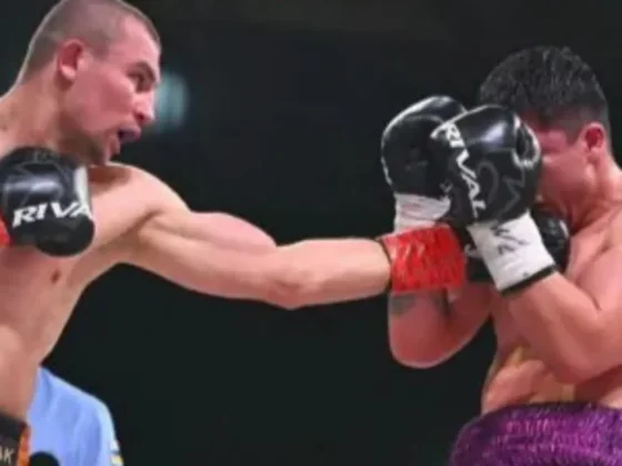 No pudo ser para el “Bombardero”: Durval Palacio perdió en Ucrania y se quedó sin el título Gold WBA