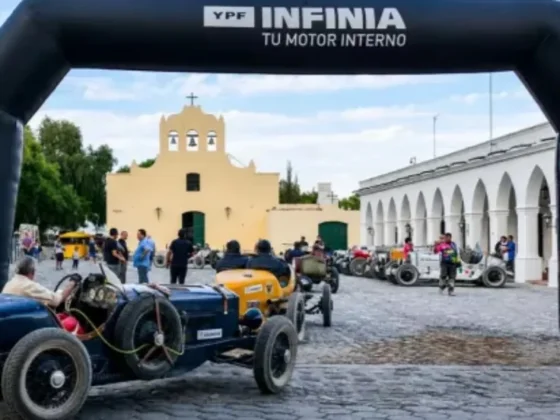 Los autos históricos del Gran Premio YPF de Baquets iniciarán su recorrido desde Salta