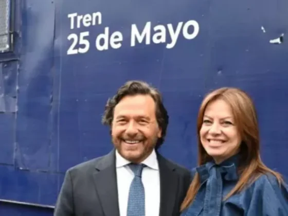 Sáenz y Pettovello pusieron en marcha el Tren 25 de Mayo en Salta: “Trabajamos juntos para acercar servicios a nuestra gente”
