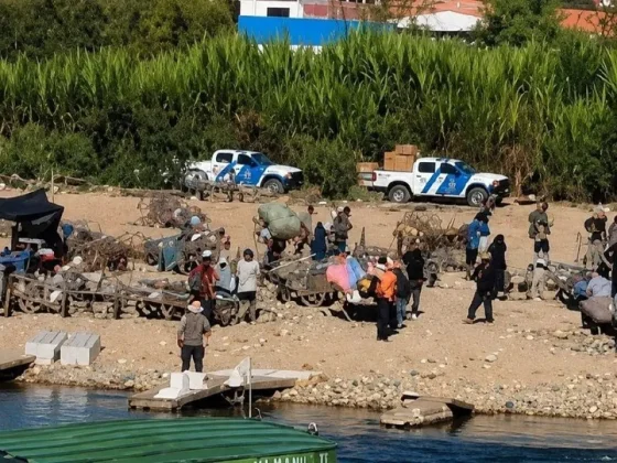Aguas Blancas: tensión con bagayeros tras un ataque a Prefectura