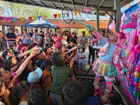 Más de 500 chicos de zona norte festejaron el Día del Niño