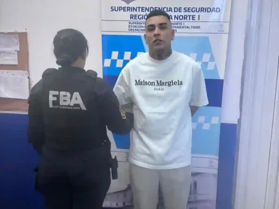 Callejero Fino fue detenido en Tigre: circulaba sin patente y le encontraron una pistola en la camioneta