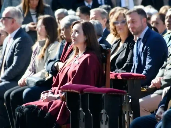 Victoria Villarruel participa de la Misa Estacional