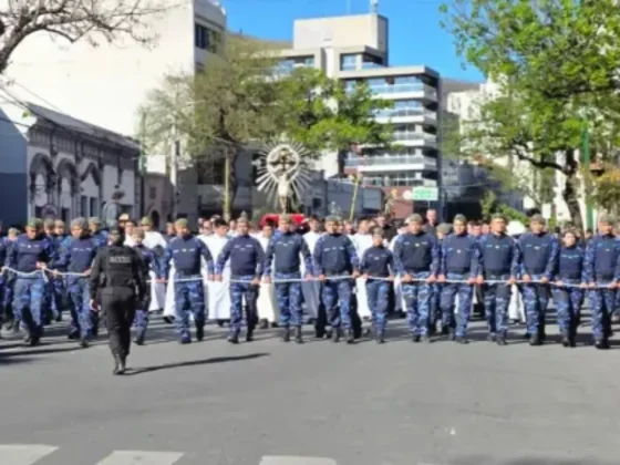 Se desarrolló con normalidad el operativo de seguridad por la Procesión del Milagro 2026