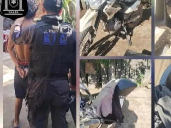 Un menor detenido tras un sangriento robo en Salvador Mazza