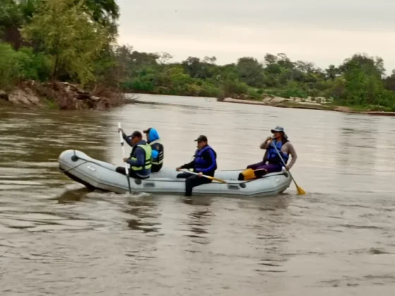 Hallaron el cuerpo de un hombre que había desaparecido en el río Juramento en Joaquín V. González