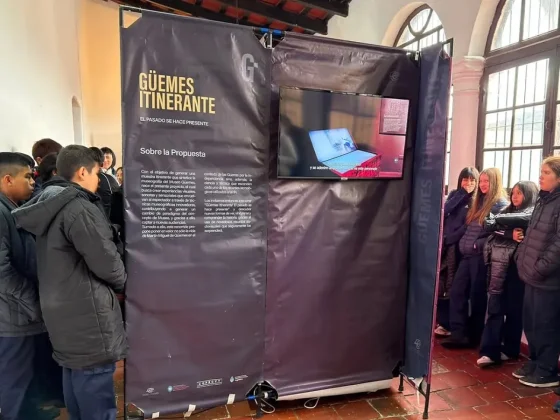 “Güemes Itinerante” ya alcanzó a 799 alumnos y continúa en la Casona de Castañares
