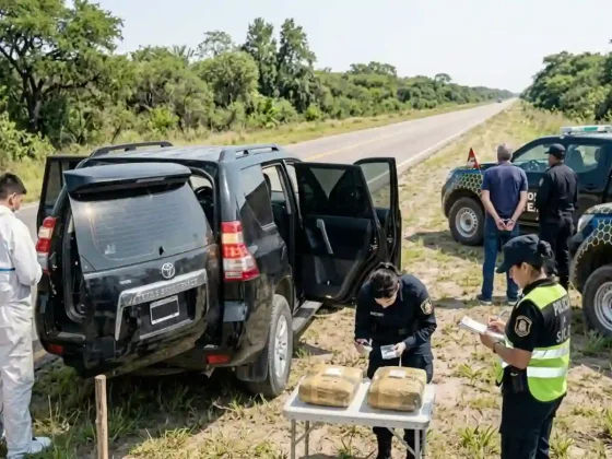 Narcos en Salta: secuestro, mejicaneada e incautación de 25 kilos de cocaína
