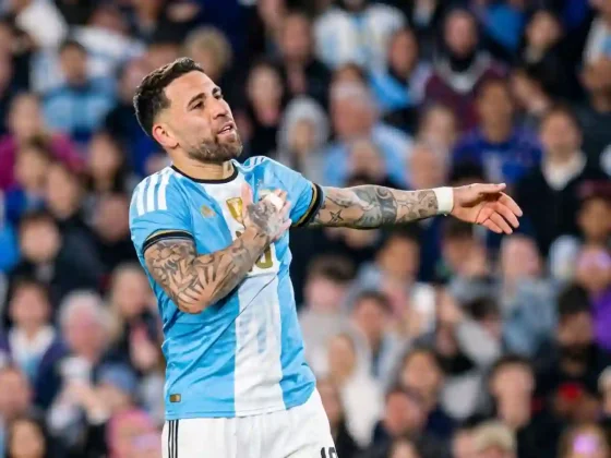 El otro adiós: Otamendi se despidió de la Selección con un gol y una gran ovación