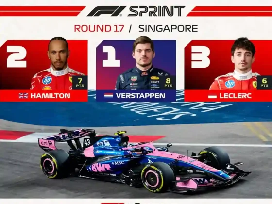 Franco Colapinto abandonó en Singapur mientras Verstappen se queda con la Sprint