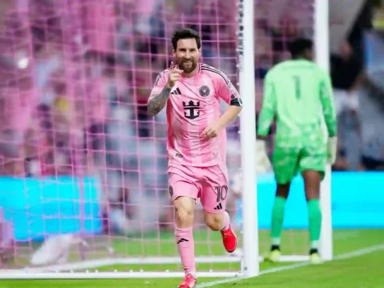 Primer Show de Messi post Selección Argentina: doblete y goleada con Inter Miami