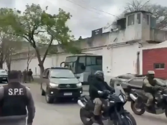 Comenzó el traslado de presos de Devoto a la nueva cárcel de Marcos Paz