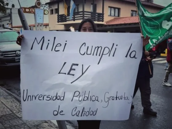 La quinta Marcha Federal Universitaria volvió a movilizar a Salta