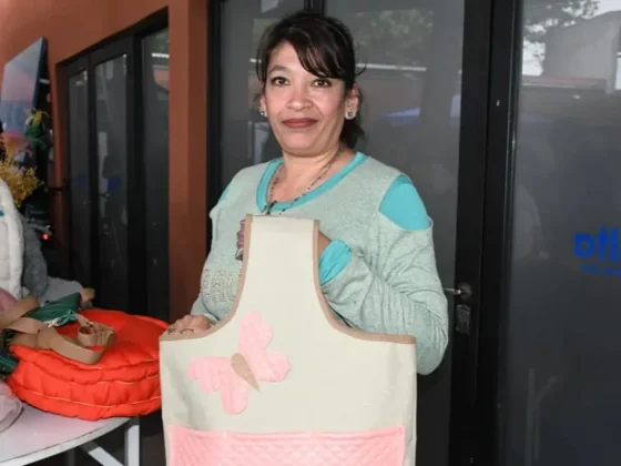 El arte de emprender: Jessica se capacitó en el CIC de Unión y dio vida a “Creaciones Karin”