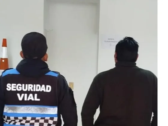 Detectaron a un hombre con código rojo durante un control sobre la ruta nacional 9