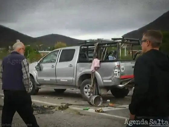 URGENTE: Terrible accidente en la autopista cerca de la exAunor: Una persona fue trasladada al San Bernardo