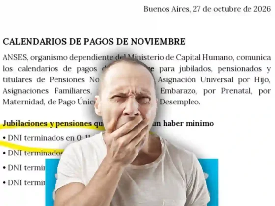Por la visita del Papa, Capital Humano reordenó el calendario de pagos de noviembre