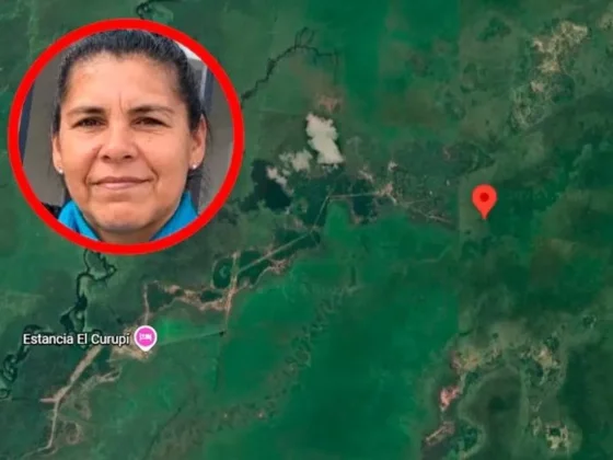 Así encontraron el cuerpo de la docente Nancy Godoy en Corrientes