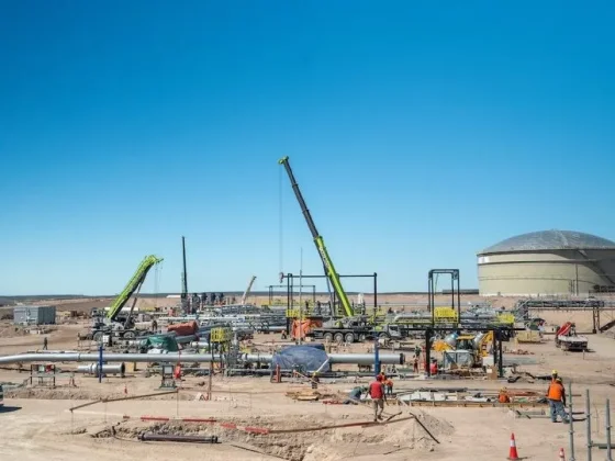 El puerto abandonado que renace para exportar petróleo de Vaca Muerta
