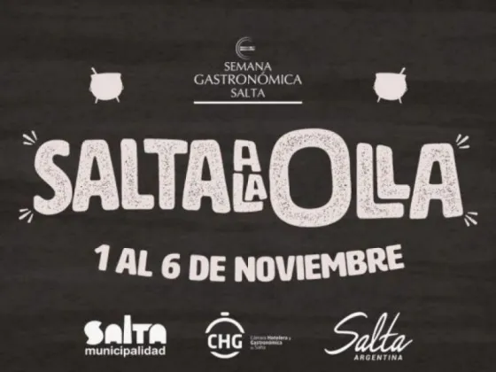 SALTA A LA OLLA: Se llevará a cabo del 1 al 6 de Noviembre