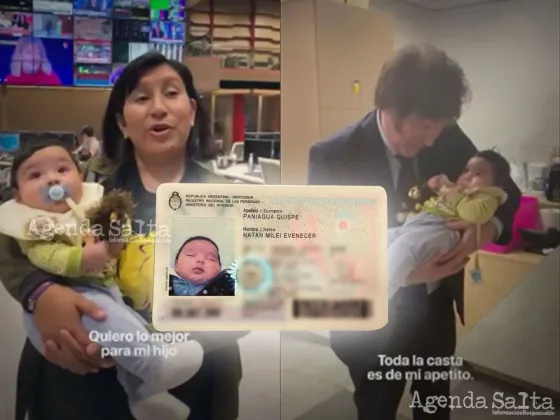Le puso Milei a su bebé en honor al diputado liberal: “Quiero que sea economista como él”