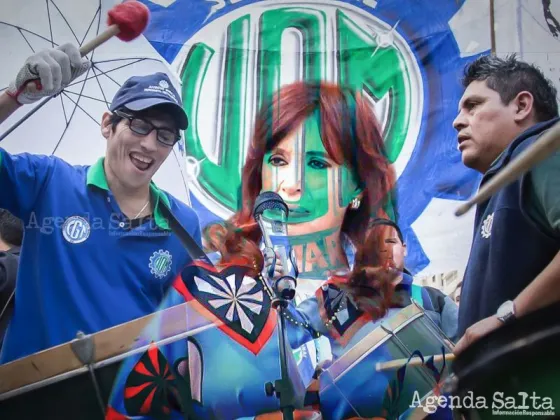 Con la presencia de Cristina Kirchner en su acto, la UOM toma fuerza y pide 111% de aumento salarial