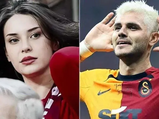 Quién es Devrim Özkan, la actriz turca que no se despegó ni un milímetro de Mauro Icardi