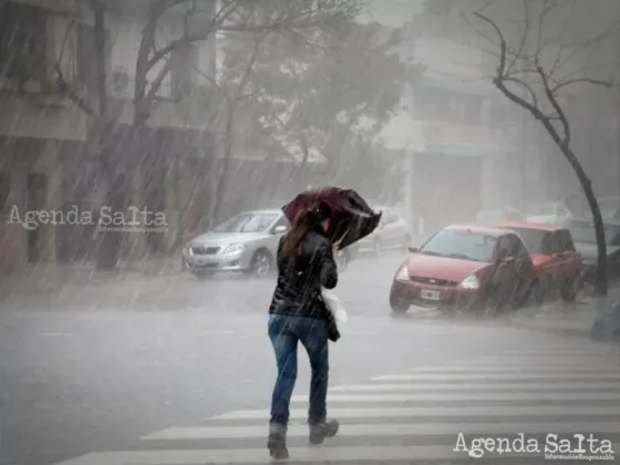 Las areas afectadas por una posible caida de granizo son: Capital, Cerrillos, Guachipas, La Viña, zona baja de Chicoana, zona baja de La Caldera, zona baja de Rosario de Lerma y zona montañosa de Cafayate.