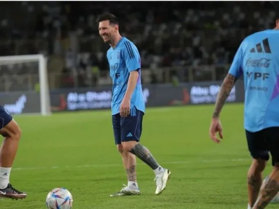 Lionel Messi se entrenó diferenciado a tres días del debut con Arabia Saudita