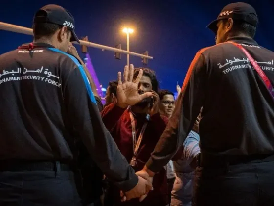 La otra cara del Fan Fest de Doha en el primer día del Mundial Qatar 2022