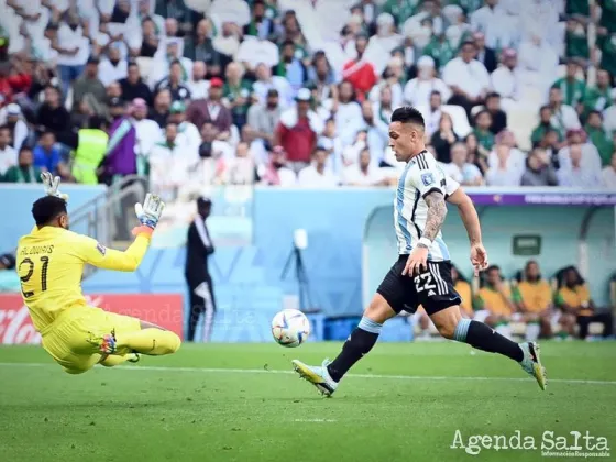 Los tres goles anulados a Argentina frente a Arabia Saudita por el offside semiautomático