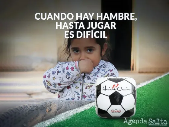 “Pelota cuadrada”, la campaña que busca visibilizar la dura realidad de los niños del norte de nuestro país