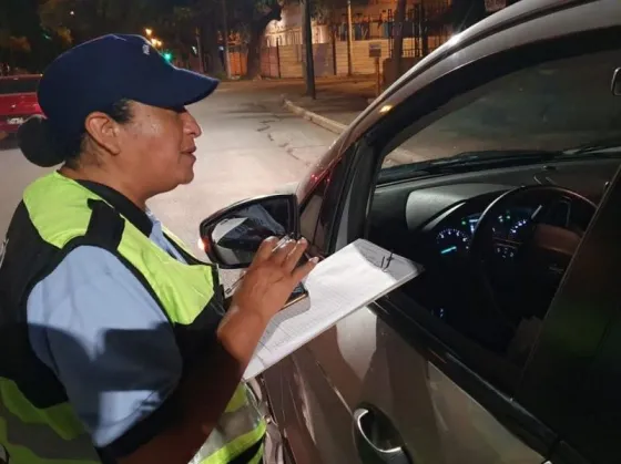 Controles viales: 495 actas por mal estacionamiento y 10 vehículos retenidos