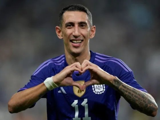 Ángel Di María recibió un audio de sus hijas que lo emocionó: “¡Quiero que ganes siempre, papá!”