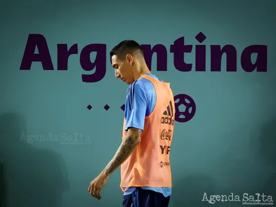 Preocupación por Di María antes del choque con Australia: tiene una contractura y le harían estudios