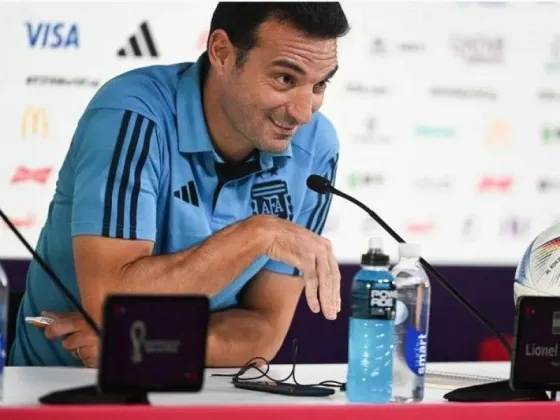 Lionel Scaloni no quiso confirmar el equipo y adelantó que Ángel di María jugará si "está bien"