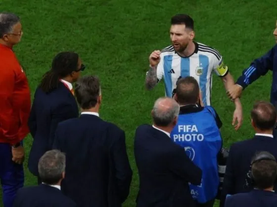 “Qué mirás, bobo”: Messi se sacó durante una entrevista y se escuchó todo en vivo