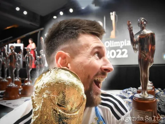 Messi ganó el Olimpia de Oro 2022 tras levantar la Copa del Mundo