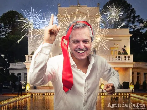 Alberto Fernández festejara el Año Nuevo en Olivos