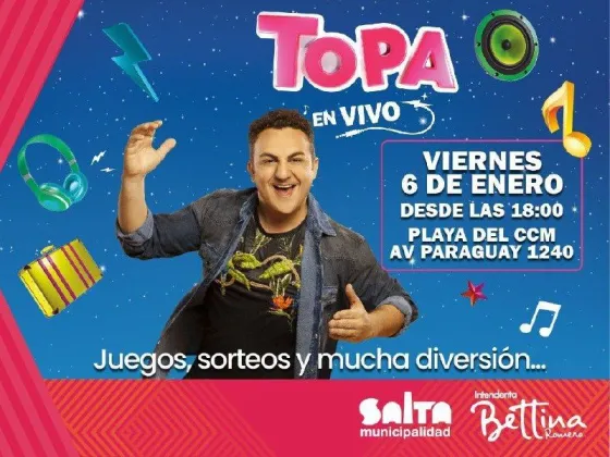 Este viernes los Reyes Magos llegan a Salta de la mano de Topa