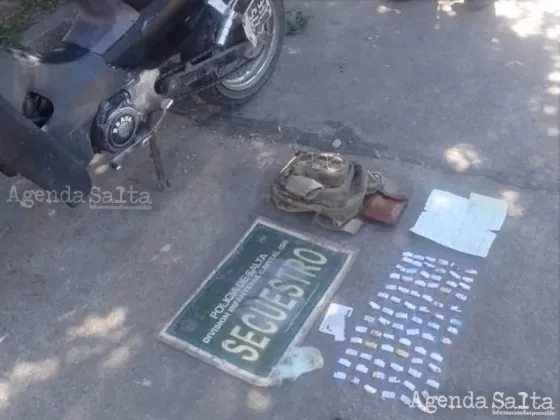 Droga fraccionada y una suma de efectivo, entre los materiales secuestrados.