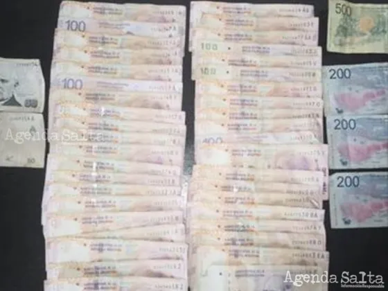 Durante el procedimiento se secuestró dinero en efectivo y dos armas blancas tipo hechizas