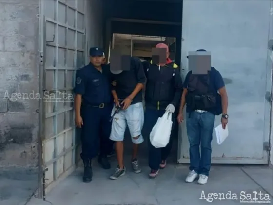 El perativo de detenciión se desarrolló durante la mañana de hoy en el barrio Juan Calchaqui