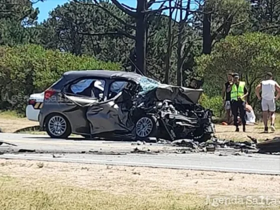 Dos jóvenes argentinas murieron en un choque frontal ocurrido el pasado miércoles en Punta del Este, Uruguay. (Foto: Marcelo Gallardo)