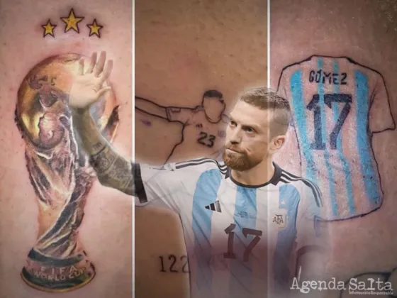 El Papu Gómez se hizo nuevos tatuajes y fue tendencia en redes